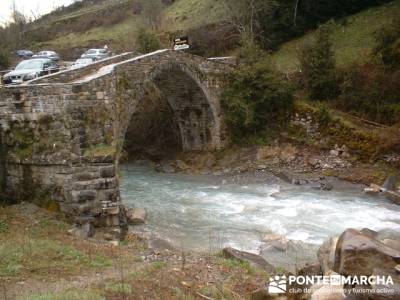 Puente en Broto - Cascada de Sorrosal; senderismo viajes; excursiones semana santa